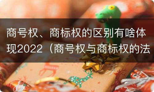 商号权、商标权的区别有啥体现2022（商号权与商标权的法律冲突与解决）