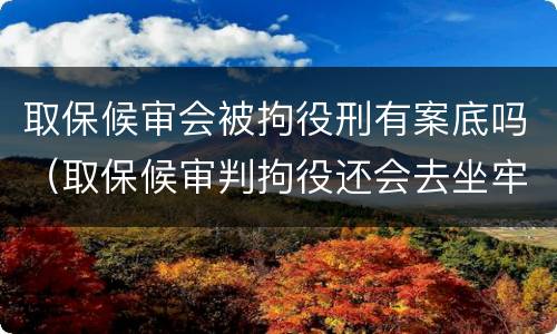 取保候审会被拘役刑有案底吗（取保候审判拘役还会去坐牢吗）