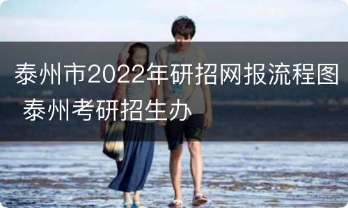 泰州市2022年研招网报流程图 泰州考研招生办